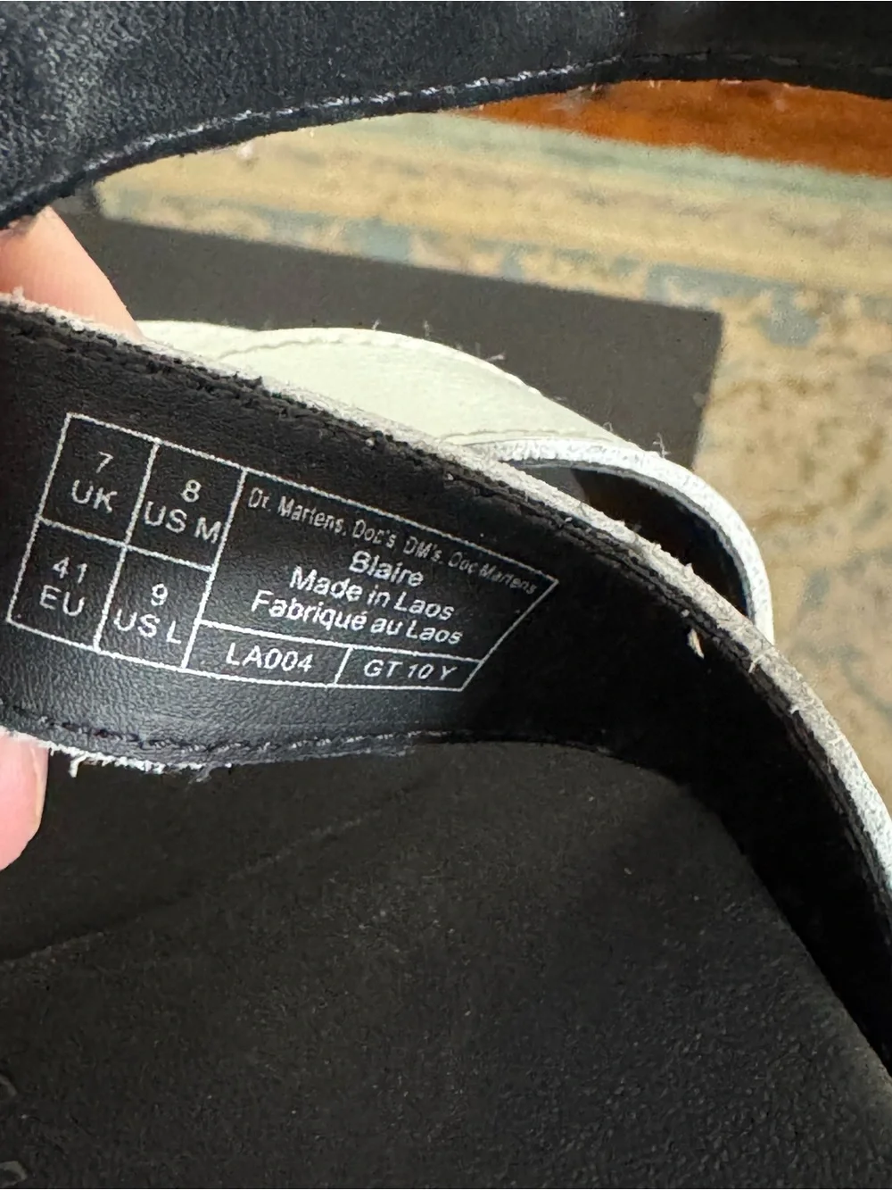 Dr. Martens Blaire Platform Sandals Men Sz 8 XLNT